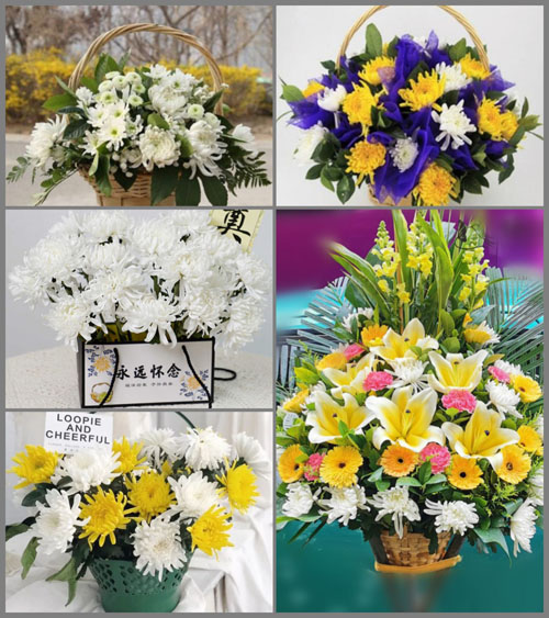 湖北咸宁市赤壁市神山镇凤凰村白事提篮配送